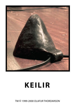 OLAFUR THORDARSON, KEILIR, SOFT LIGHT SWITCH, DESIGN AND MAKE 1999-2000, 3" HIGH 