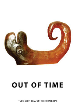 OLAFUR THORDARSON, OUT OF TIME, POCKET-CLOCK BODY, DESIGN AND MAKE 2001, 9" WIDE