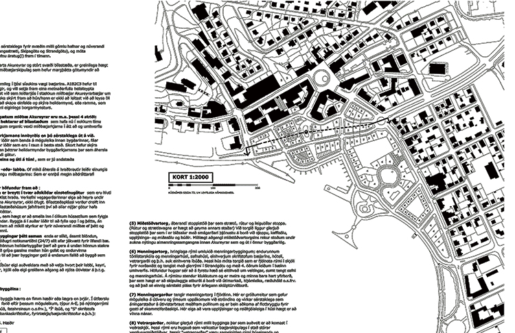 Thordarson Urban Design, Akureyri Master Plan 2005